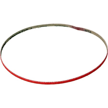 Pferd Coated Belt, Co-Cool, 1/4"x18", 60 Grit, 1/4" W, 18" L, Coated, Ceramic Oxide, 60 Grit 49499